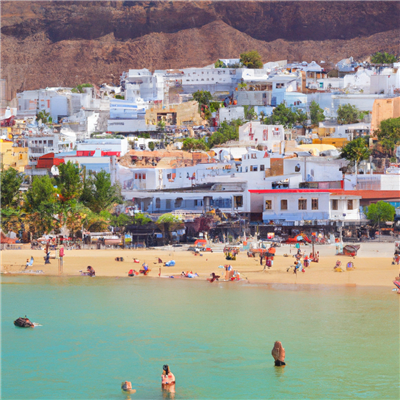 Adembenemende Acantilados de la Playa de Mogán: Een Natuurlijk Wonder van Gran Canaria